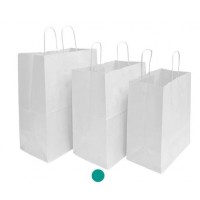 SALE!! Paper shopping bags - twisted handles